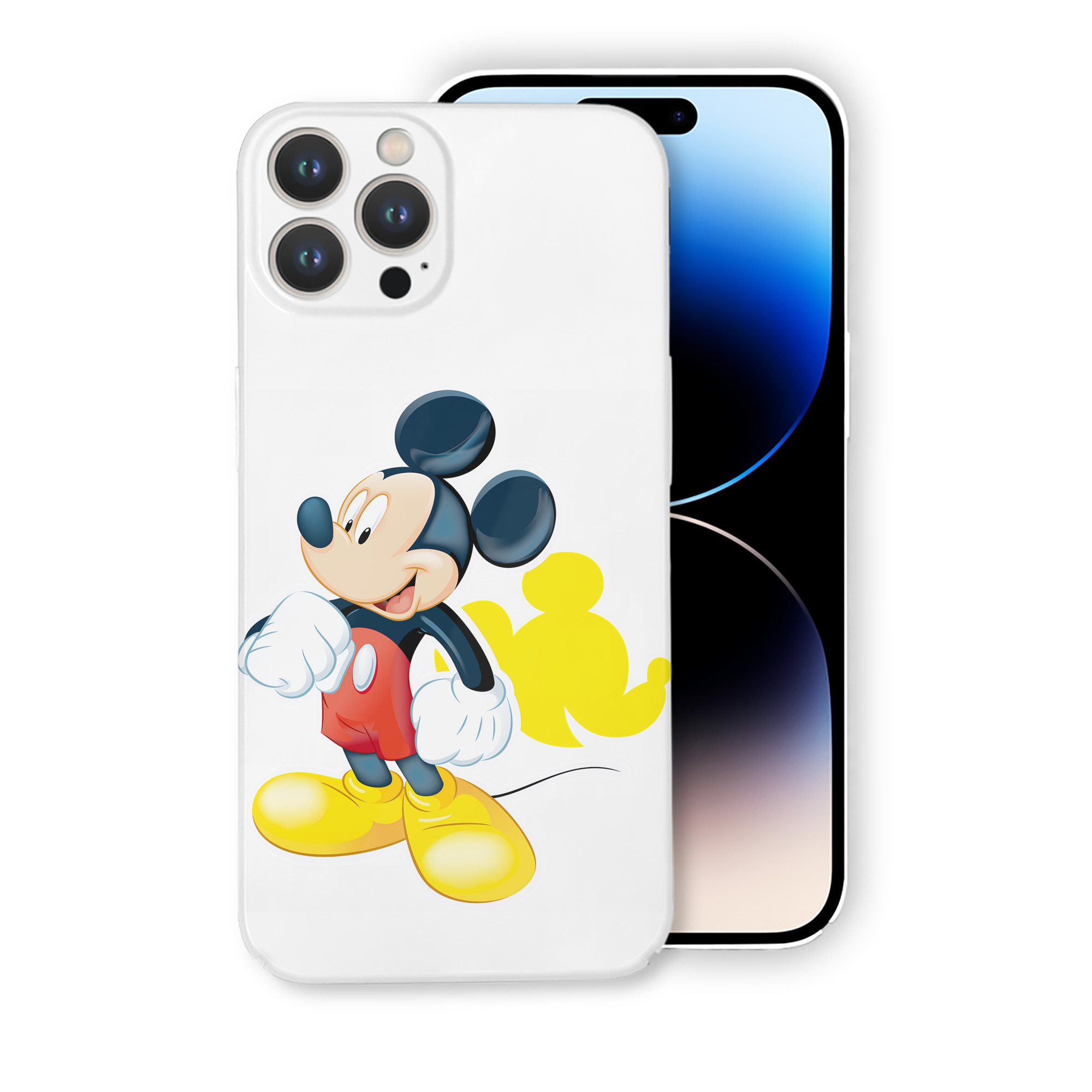 （画像用） ミッキーマウス Mickey Mouse 【iPhone 14シリーズ対応】ハードケース